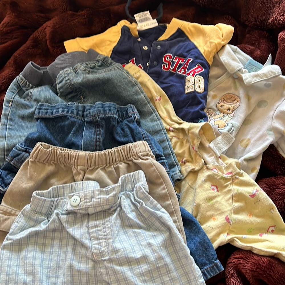 7 pc 3-9 months precious moments just one year Curity in design Circo